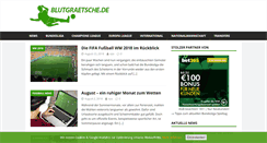 Desktop Screenshot of blutgraetsche.de